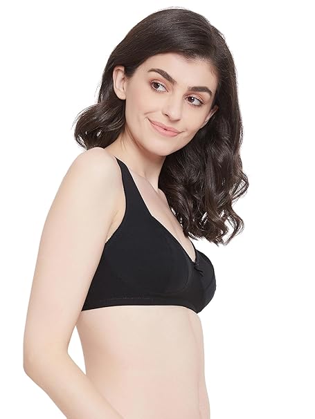 Clovia Women’s Cotton Full-Coverage Bra – Soft Support for Everyday Wear